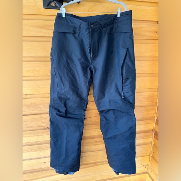 Patagonia Black Ski Snow Pants Men's 38 - Picture 7 of 14